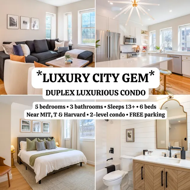Luxurious Condo near MIT, Harvard & the T+ Parking - Image 1