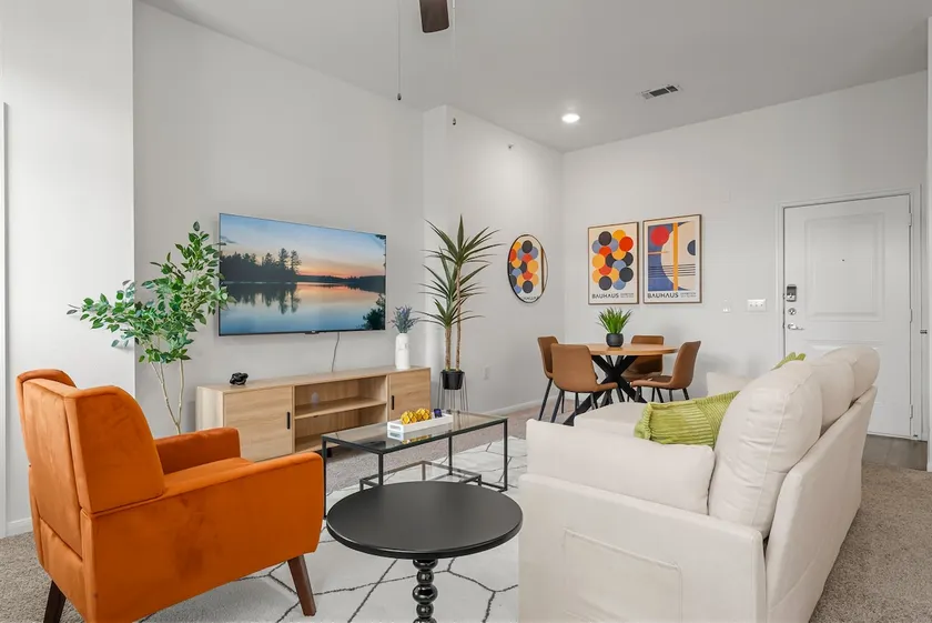 Stylish 2BR Near Dwtn | Patio | Gym | Pool! - Image 1