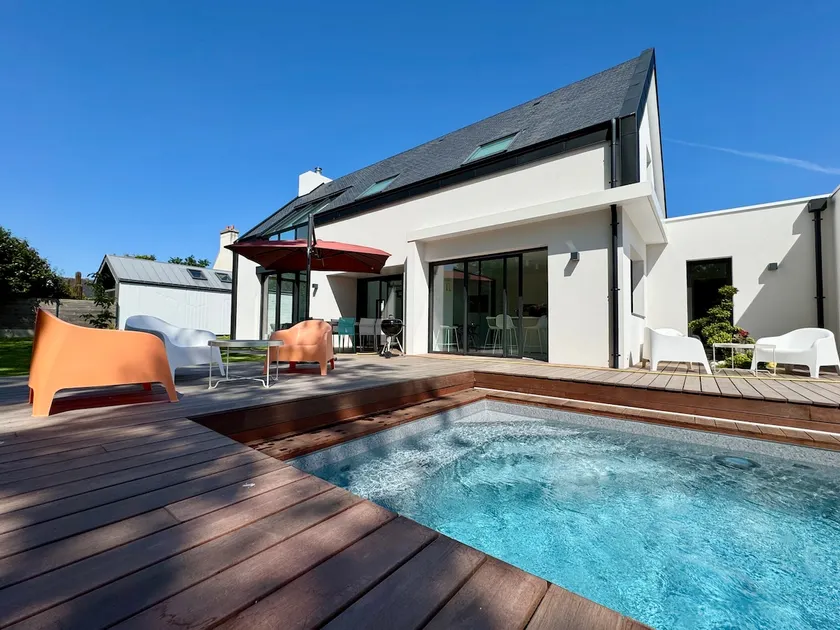 5-star contemporary villa, pool, Sainte-Marine - Image 1