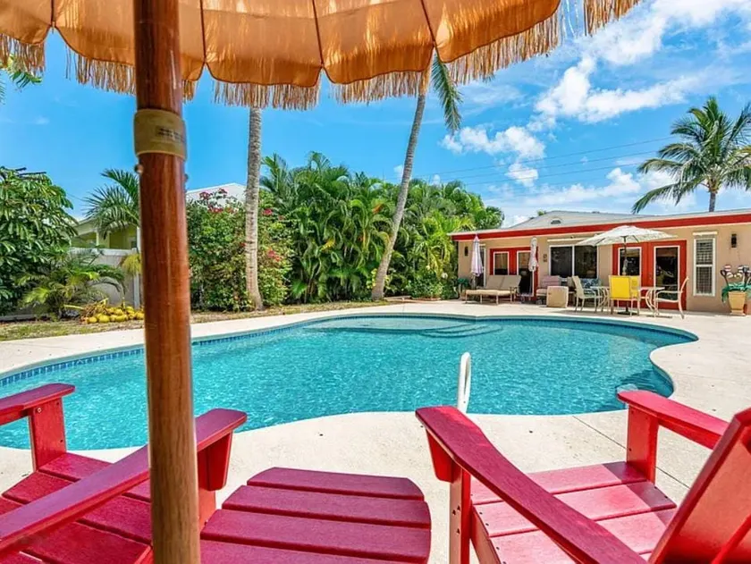 1 min from Beach Tropical Retreat with Large Pool - Image 1