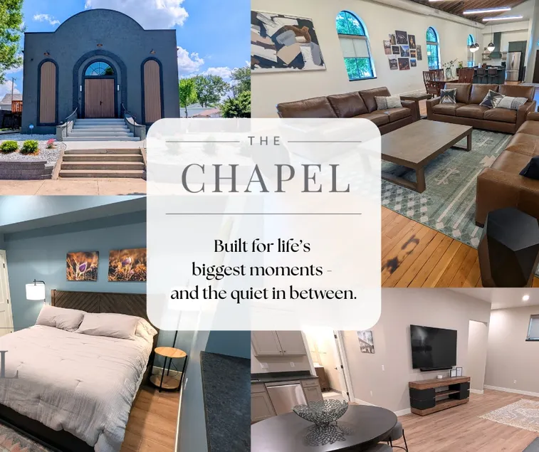 The Chapel | Historic Stay Near Downtown - Image 1