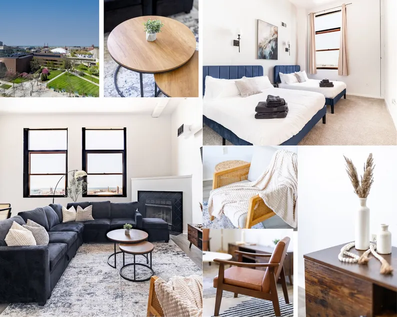 Large 4BR/Downtwn/Plyhse/Sleeps 18+1 Free Parking. - Image 1