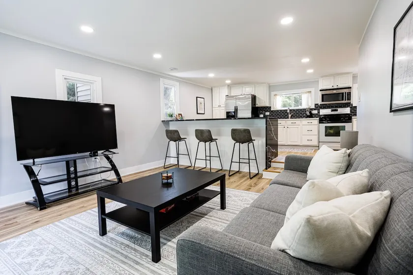 Stylish Lockport Home | King Bed + Coffee Bar - Image 1