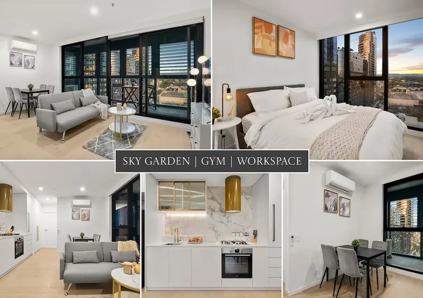 Stylish 1BR Box Hill | Gym | Near Shops & Transit - Image 1