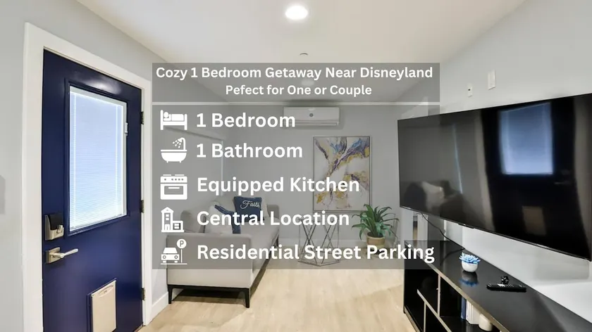 Remodeled 1 Bed ADU Home 4 Miles from Disneyland - Image 1
