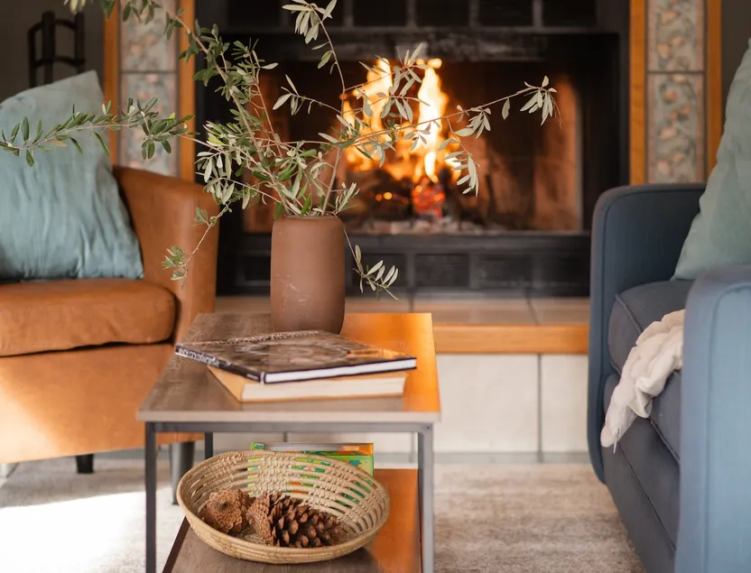 Pet-Friendly 1BR Retreat | King Bed Fireplace Yard - Image 1