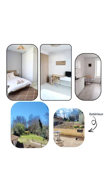 Studio + exterior in downtown Ribérac 1 - Image 1
