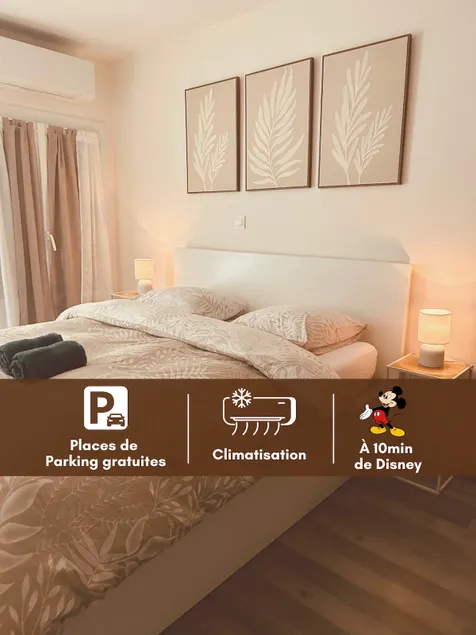 Air-conditioned apartment - Disneyland & Val d'Europe - Image 1