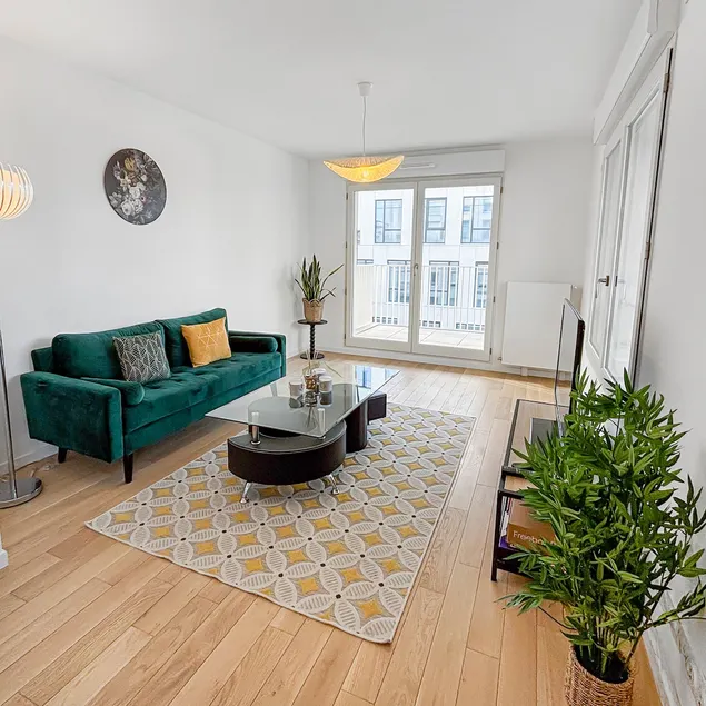 Sunny balcony, modern design - Image 1