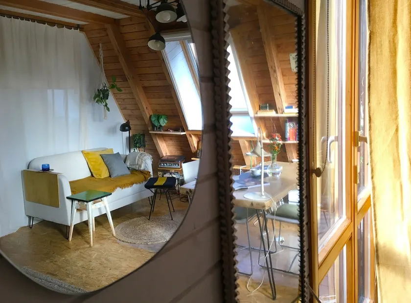 Urban A-frame style home near metro stop - Image 1