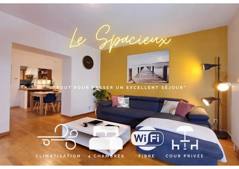 Le Spacieux - centre-ville - 4 chambres - 8 pers - Image 1