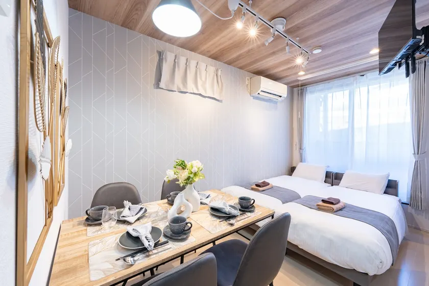 Close to Nagoya Dome! 10 minutes by train to Sakae, 12 minutes to Nagoya Castle! One free parking space! There is a dryer and bathroom heater. - Image 1