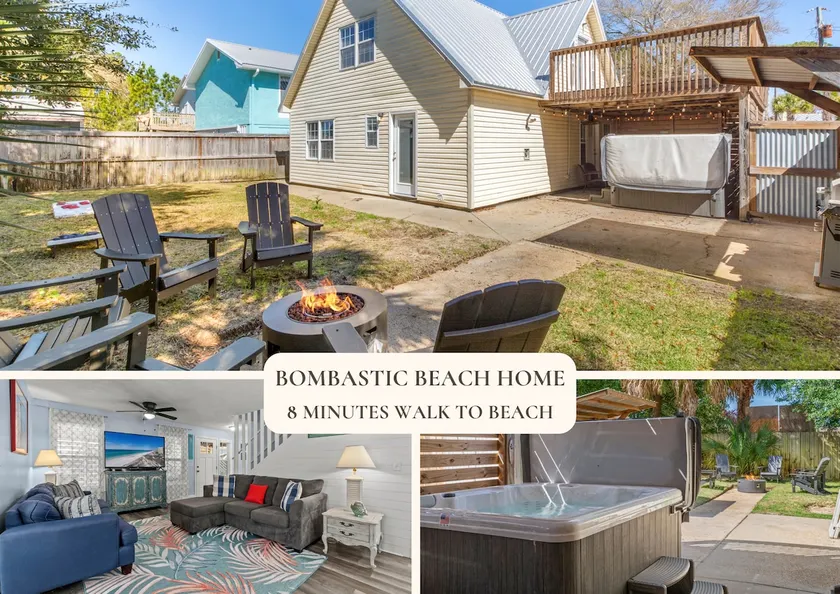 Bombastic Beach Home + HOT TUB, 8min WALK to Beach - Image 1