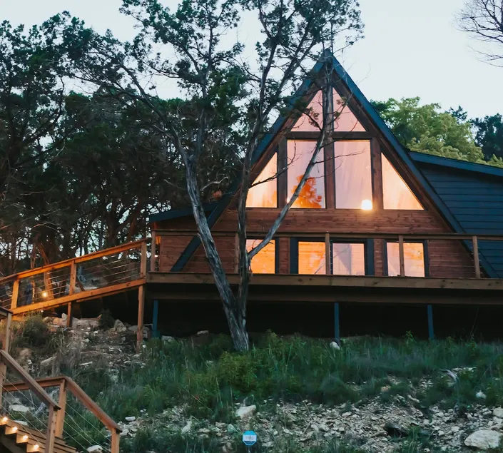 A-Frame with Heated Mini-Pool, Stunning Views - Image 1