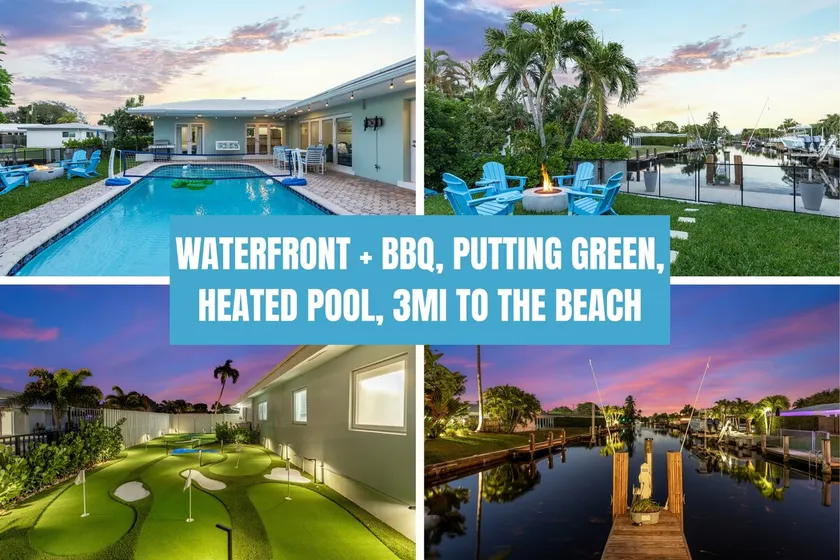 Dunes Mini Put *Waterfront w/pool | 3 Miles to Bch - Image 1
