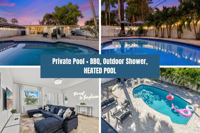 Private Palm's Pool | 10 min to Airport + Las olas - Image 1