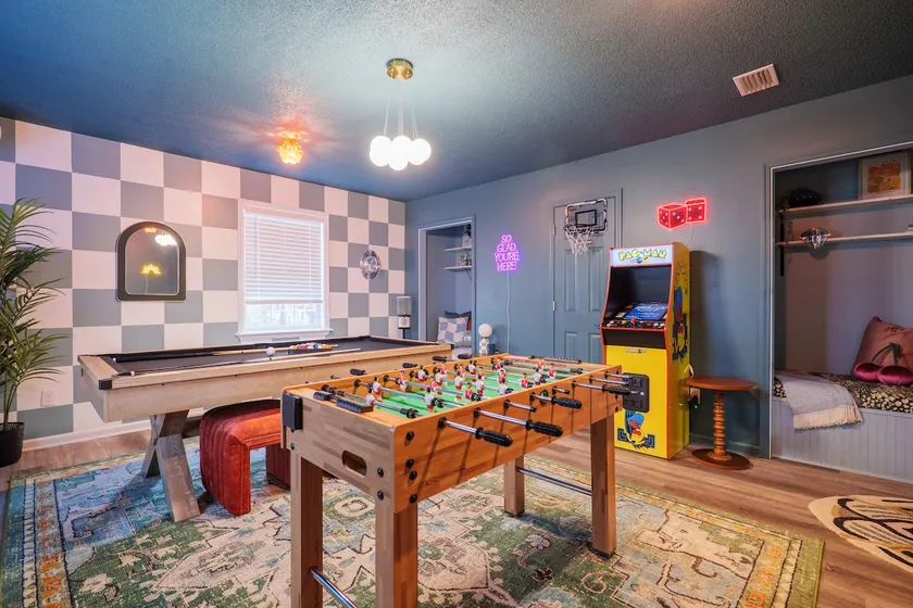 Epic Game Room Hangout w/ Grill, King Beds & 5 TVs - Image 1