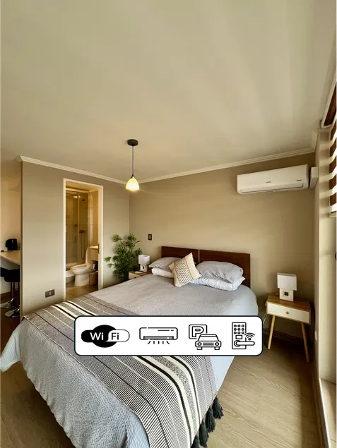 Apartment with ”Wifi+ A/C+ Parking” - Image 1