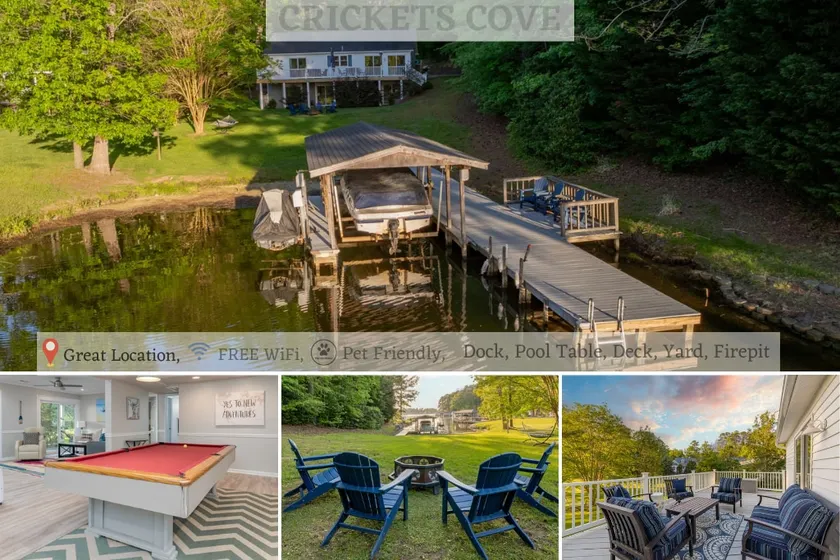New! Dock, Pool Table, Firepit, Deck, Pet Friendly - Image 1