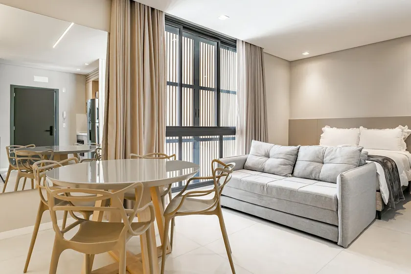 Luxury Studio with Pool and Coworking • 200m from the Beach - Image 1