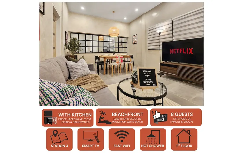 Ocean View Apartment - Absolute Beachfront with Kitchen, Netflix and Fast WiFi - Image 1