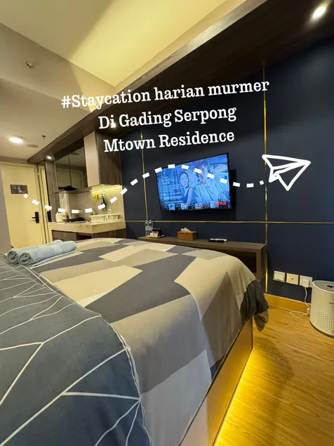 MTOWN RESIDENCE 1BR @SUMMARECON BY GIZL LUXURY - Image 1