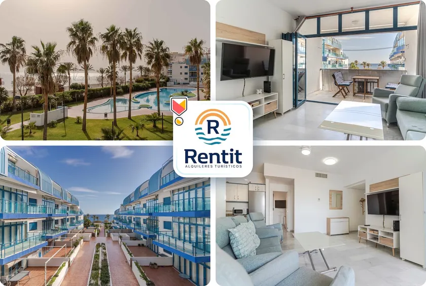 Apartamento vacacional con terraza, jardín y piscina | Vistas al mar - Image 1