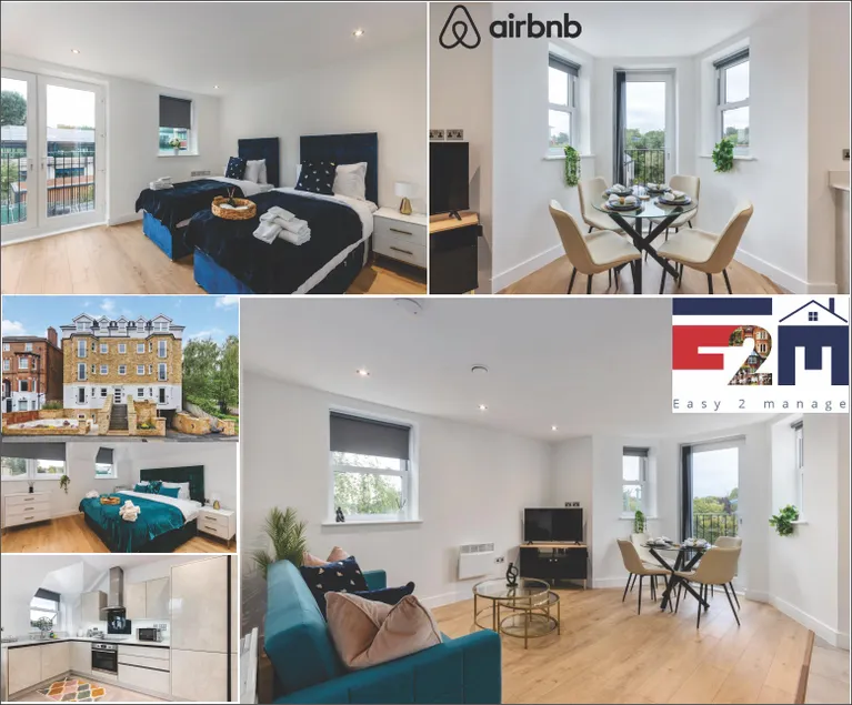 Modern 2-Bedroom Saarb Apartment, Leatherhead - Image 1