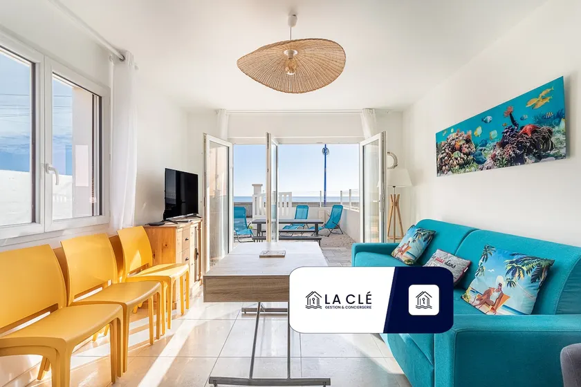 La Clé: Sea View, Direct Beach Access, Air Conditioning, Terrace - Image 1