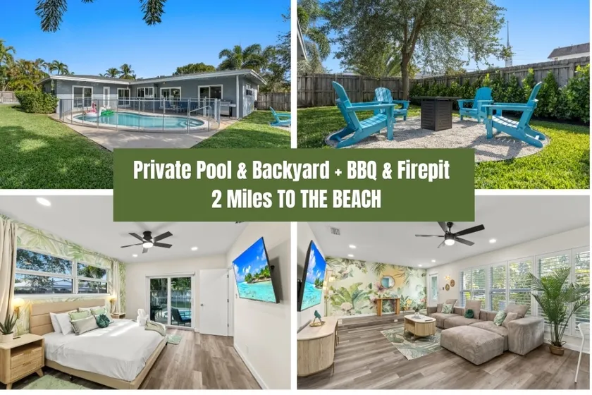 Palm Escape:Your Private Resort *2 miles to beach* - Image 1