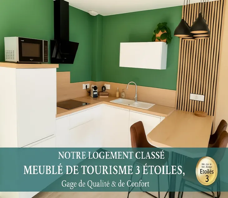 Le Jardin Du Stade - 3-star furnished with Parking - Image 1