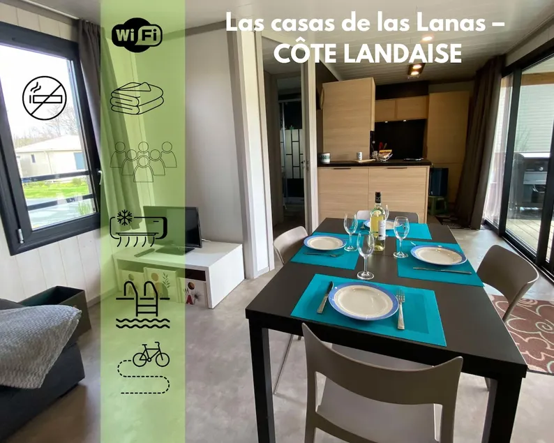 Cozy Chalet 6 Pers *Pool* Beaches 15 min away - Image 1
