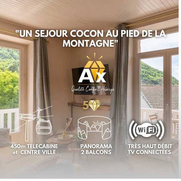 Le Grillon de Pongo Elegant two-room apartment with balconies - Image 1