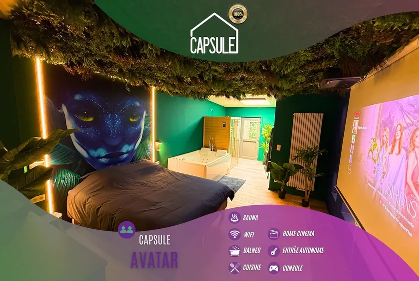 Capsule Avatar - Balneo Sauna Projecteur Nintendo - Image 1