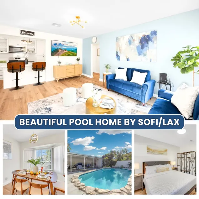 Mesmerizing Pool Home By LAX & SOFI for World Cup - Image 1