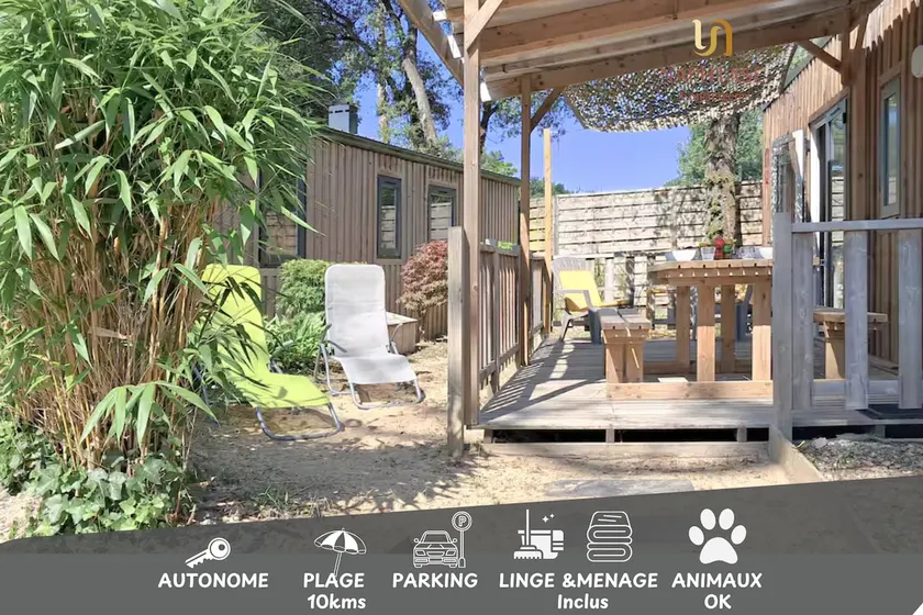 La Palmeraie: Modern mobile home & pets ok - Image 1