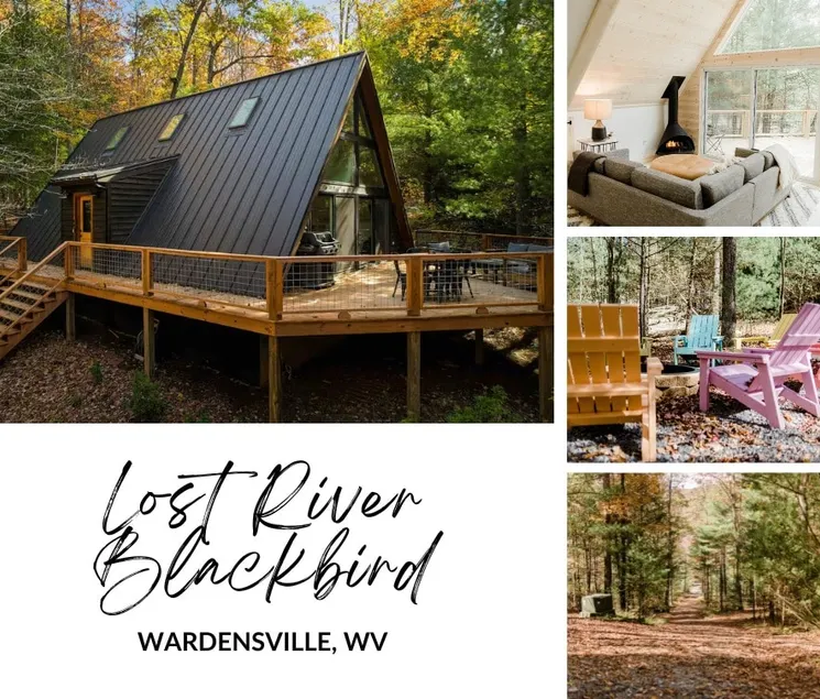LRBB A-Frame Cabin: hot tub-firepit-games-wifi - Image 1