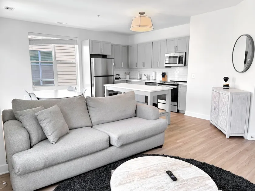 Poolside Luxury | Gray 2BR/2BTH in Prime Arlington - Image 1