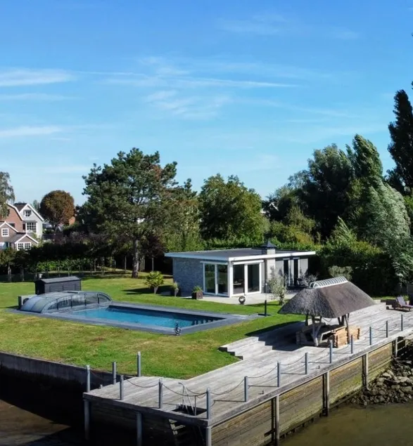 Recreational home on the Lek with swimming pool - Image 1