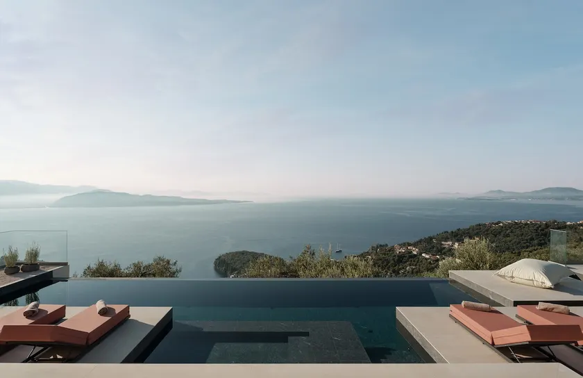 Noùs Corfu Villa with Heated Infinity Pool - Image 1