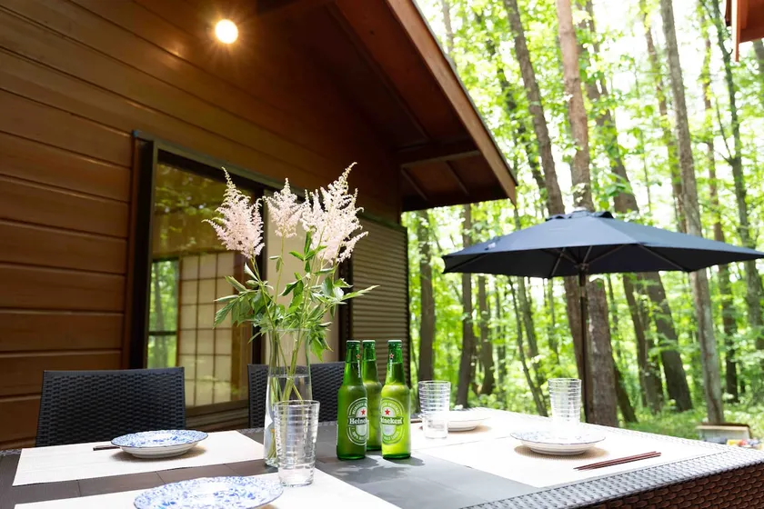 Private villa in the forest / Cool highland stay / BBQ / Up to 9 people / 133 m² / Tennis court nearby - Image 1