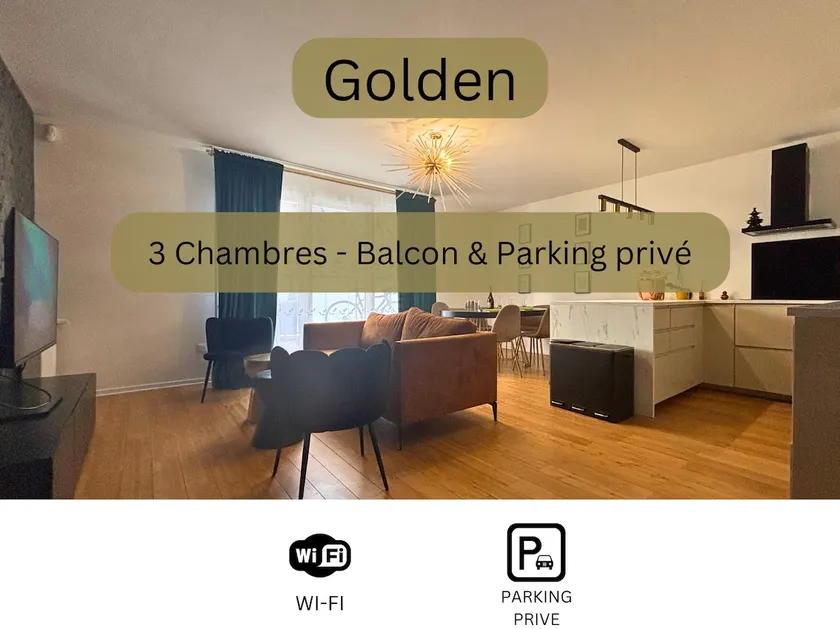 3 bedrooms Balcony • Private parking • 3 min Tram T2 Paris - Image 1