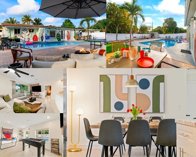 Home with HeatedPool & Game Room|Near Beach - Image 1
