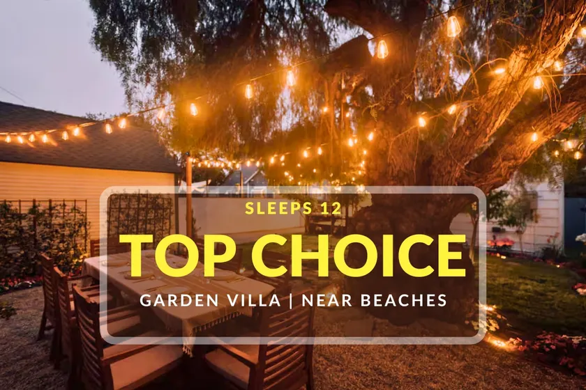 5BR LA Garden Villa with Dining and Nearby Beaches - Image 1