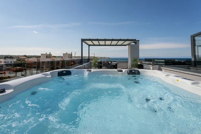 Penthouse Zaton Vrulja(S8),Rooftop Jacuzzi Seaview - Image 1