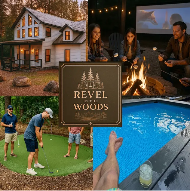 Heated Pool • Forest Views • Outdoor Cinema •Golf - Image 1