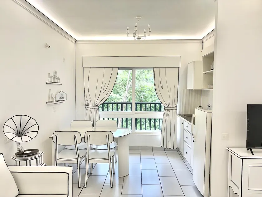 Goa’s First 2D style Airbnb | Black & White Studio - Image 1