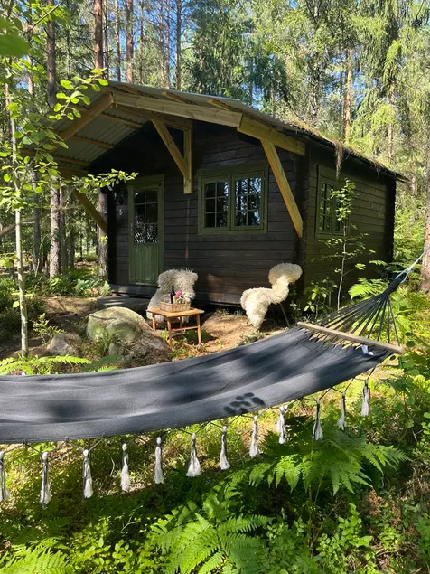 Charming cabin with hot tub - Image 1