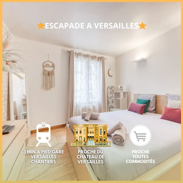 Versailles getaway - 3 min Versailles Chantiers - Image 1