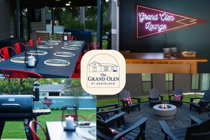 Aggieland | Bar Lounge+Fire Pit+Backyard Haven - Image 1